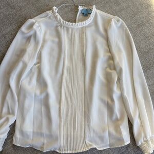 CeCe Long Sleeved Blouse
